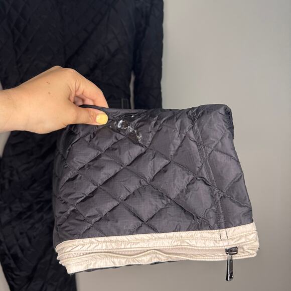 Bogner Black and White Quilted Ski Suit - Picture 11 of 12